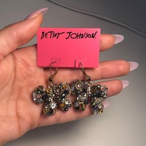 Betsy Johnson now earrings